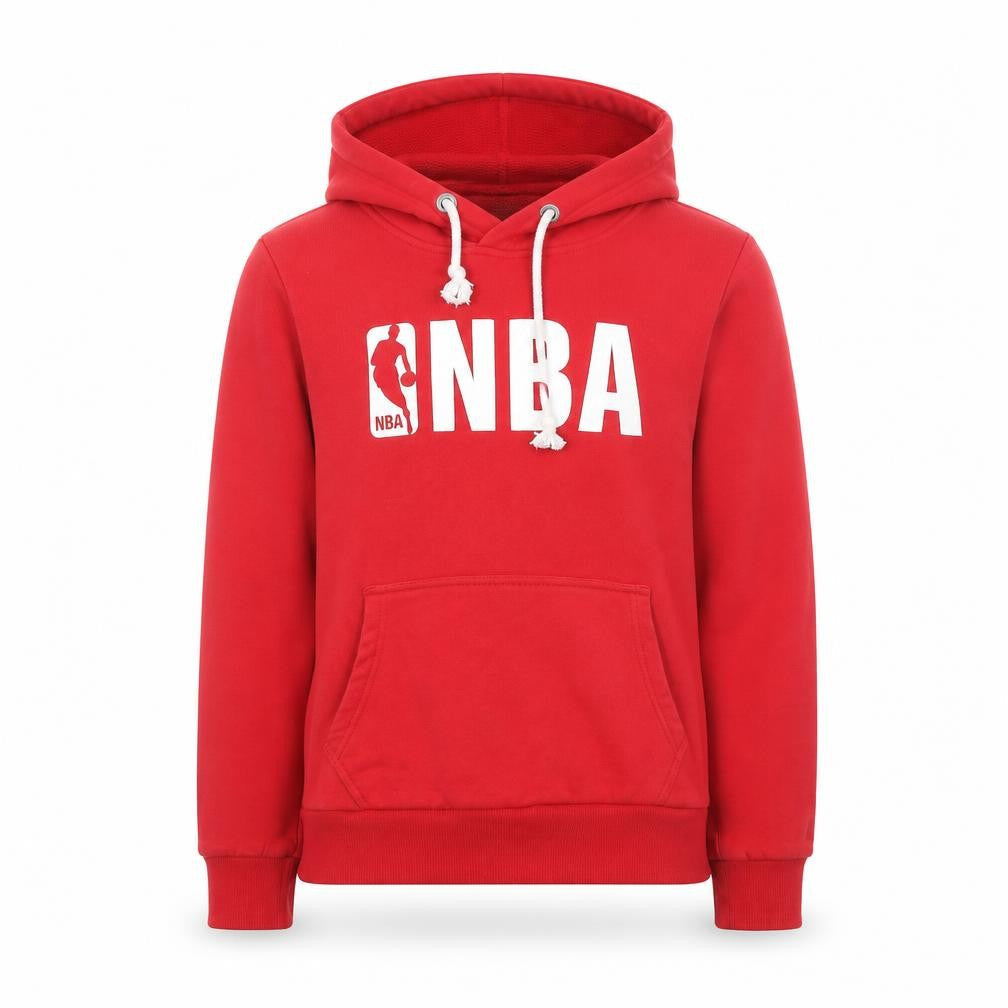 Mens UK XS Regular NBA Red Pullover Hoodie