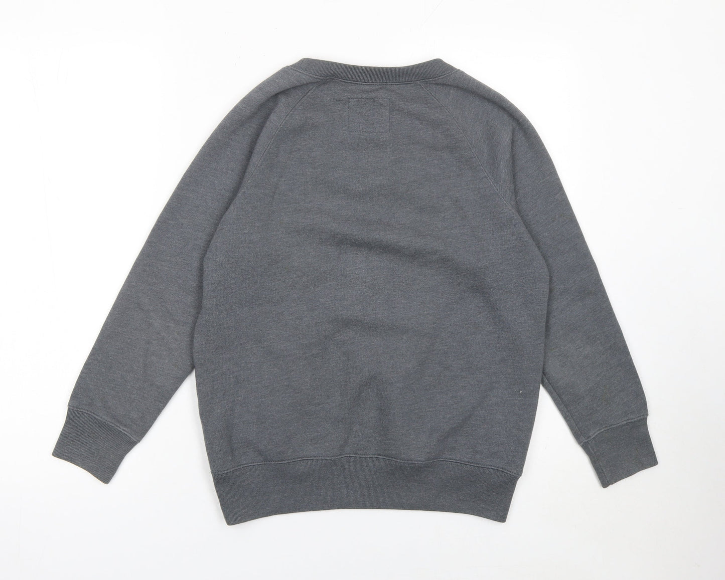 Womens UK 8 Regular Jack Wills Grey Pullover Sweatshirt