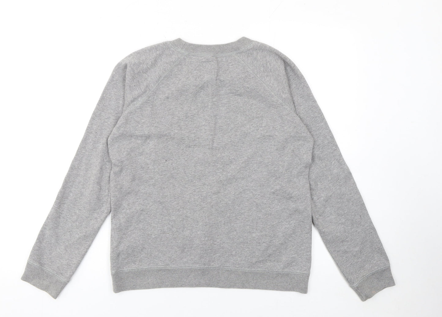 Womens UK 12 Regular Jack Wills Grey Pullover Sweatshirt