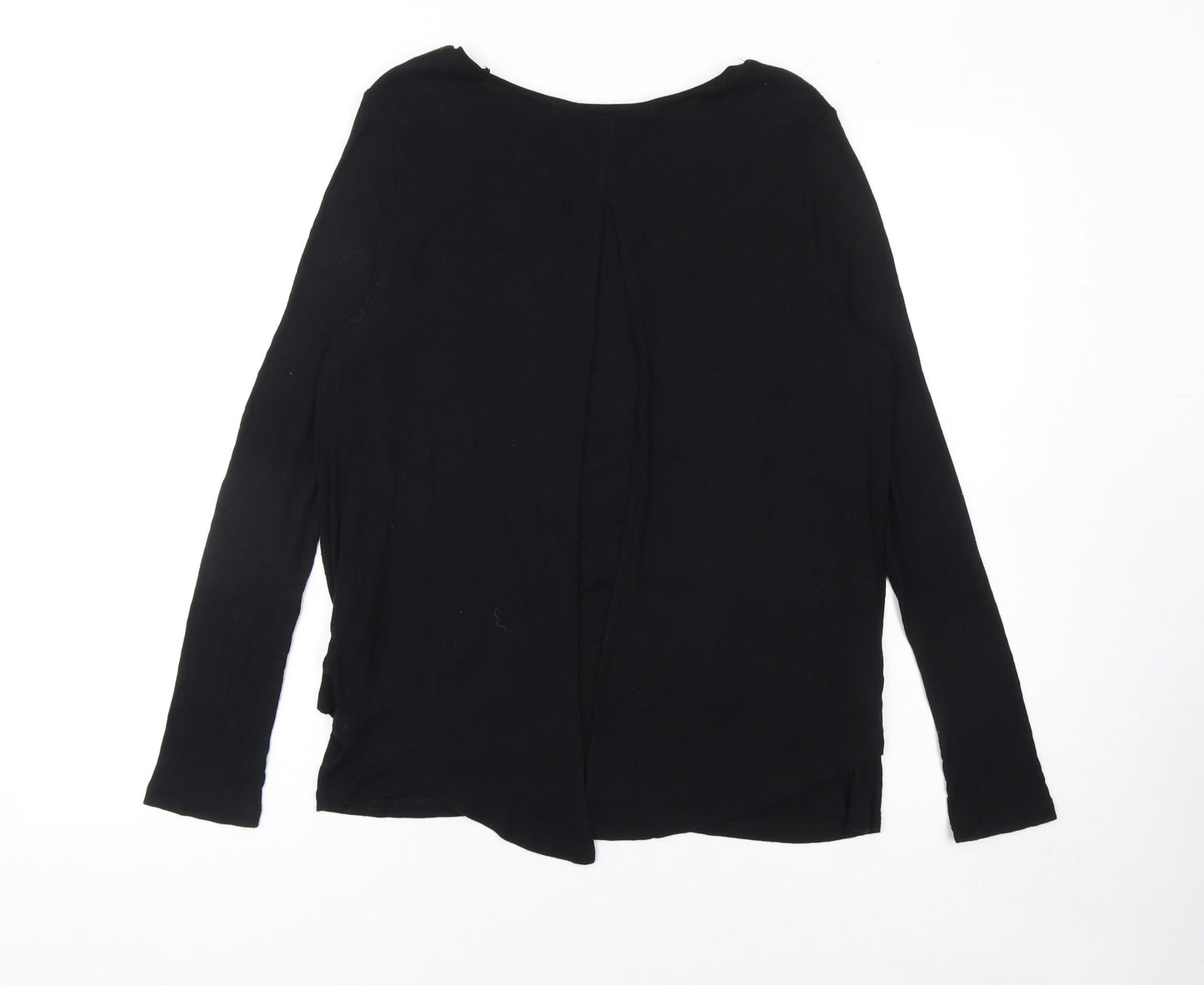 Phase Eight Women Black Size 14 Long Sleeve Pullover Jumper
