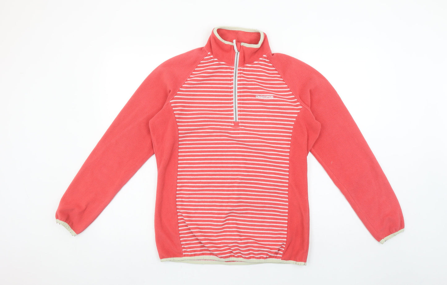 Womens UK 12 Regular Craghoppers Pink Pullover Sweatshirt