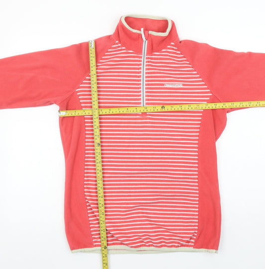 Womens UK 12 Regular Craghoppers Pink Pullover Sweatshirt