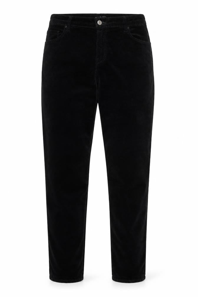 J Brand Women's Black Velvet Skinny Trousers Size 32