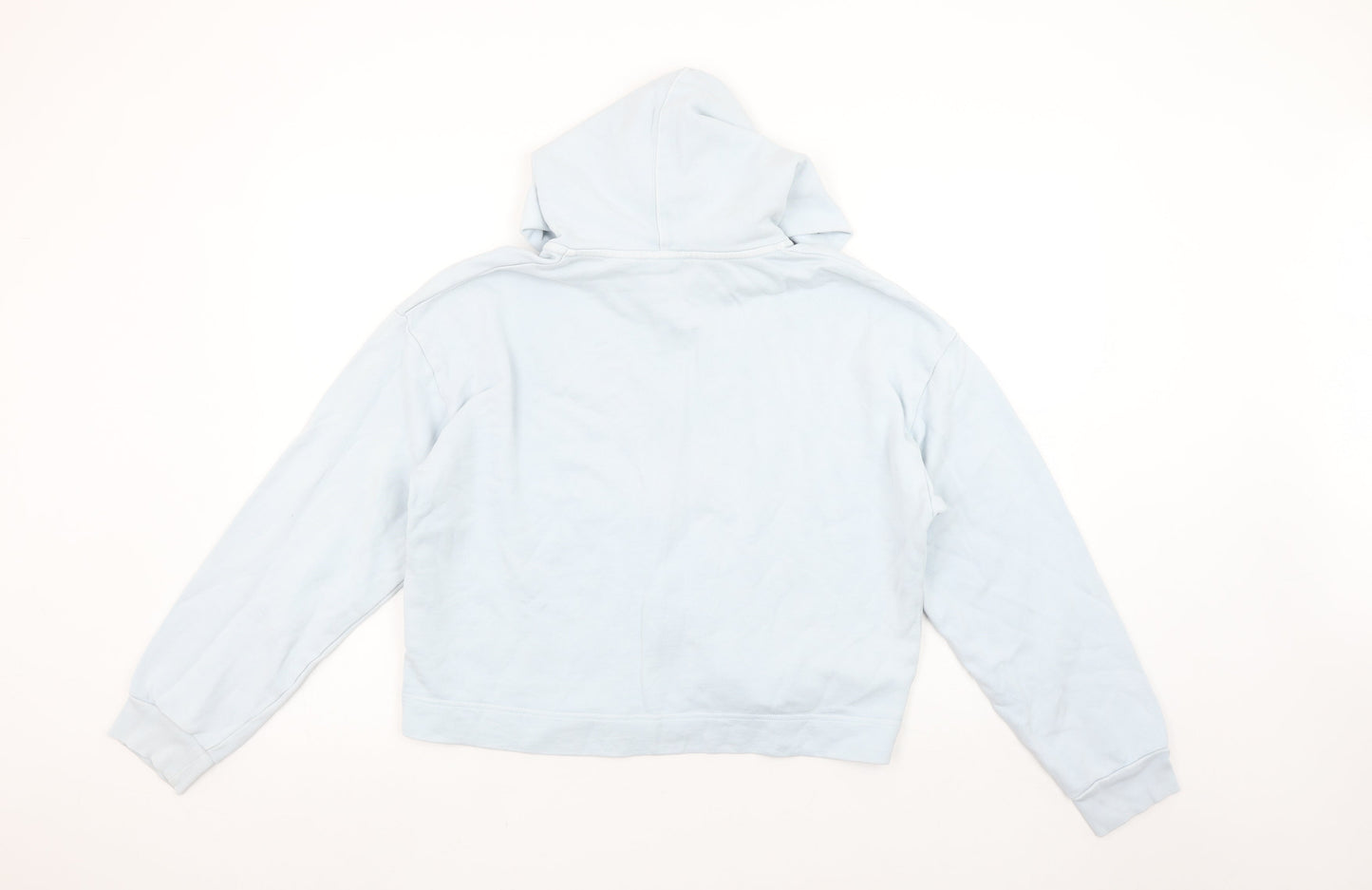 Levi's Women Light Blue Full Zip Hoodie Small 100% Cotton