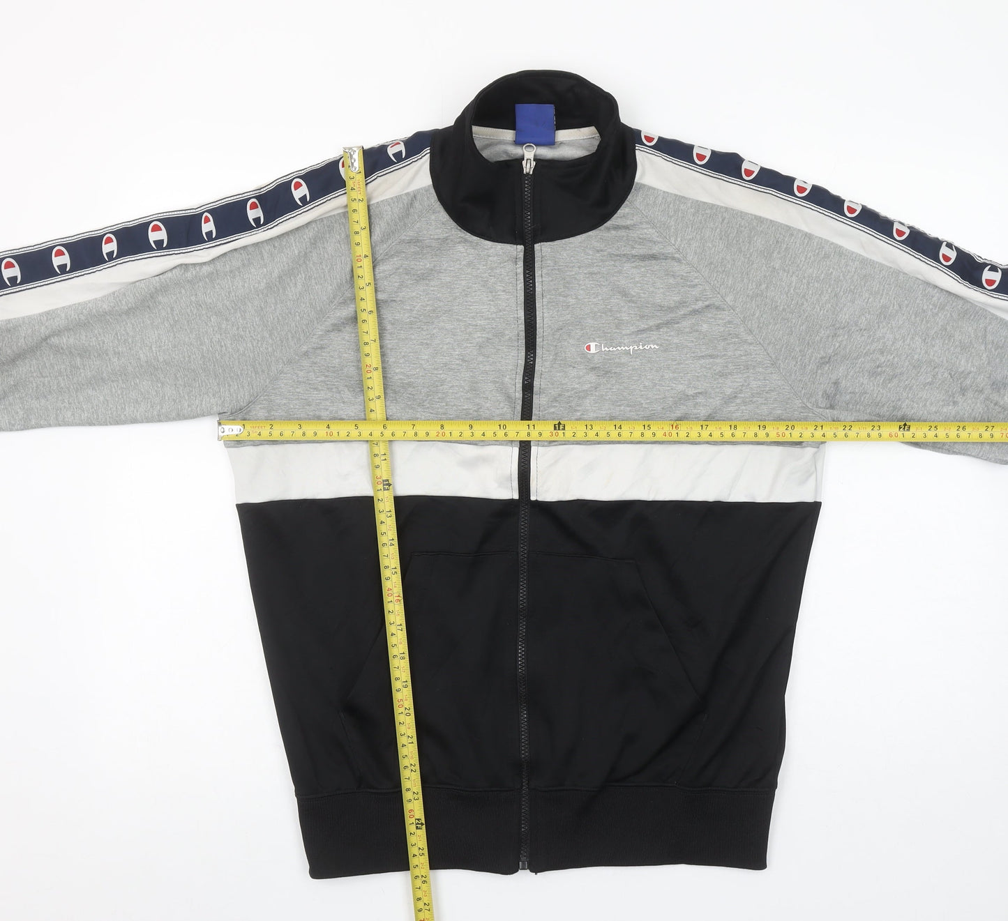 Mens UK M Regular Champion Multicoloured Full Zip Sweatshirt