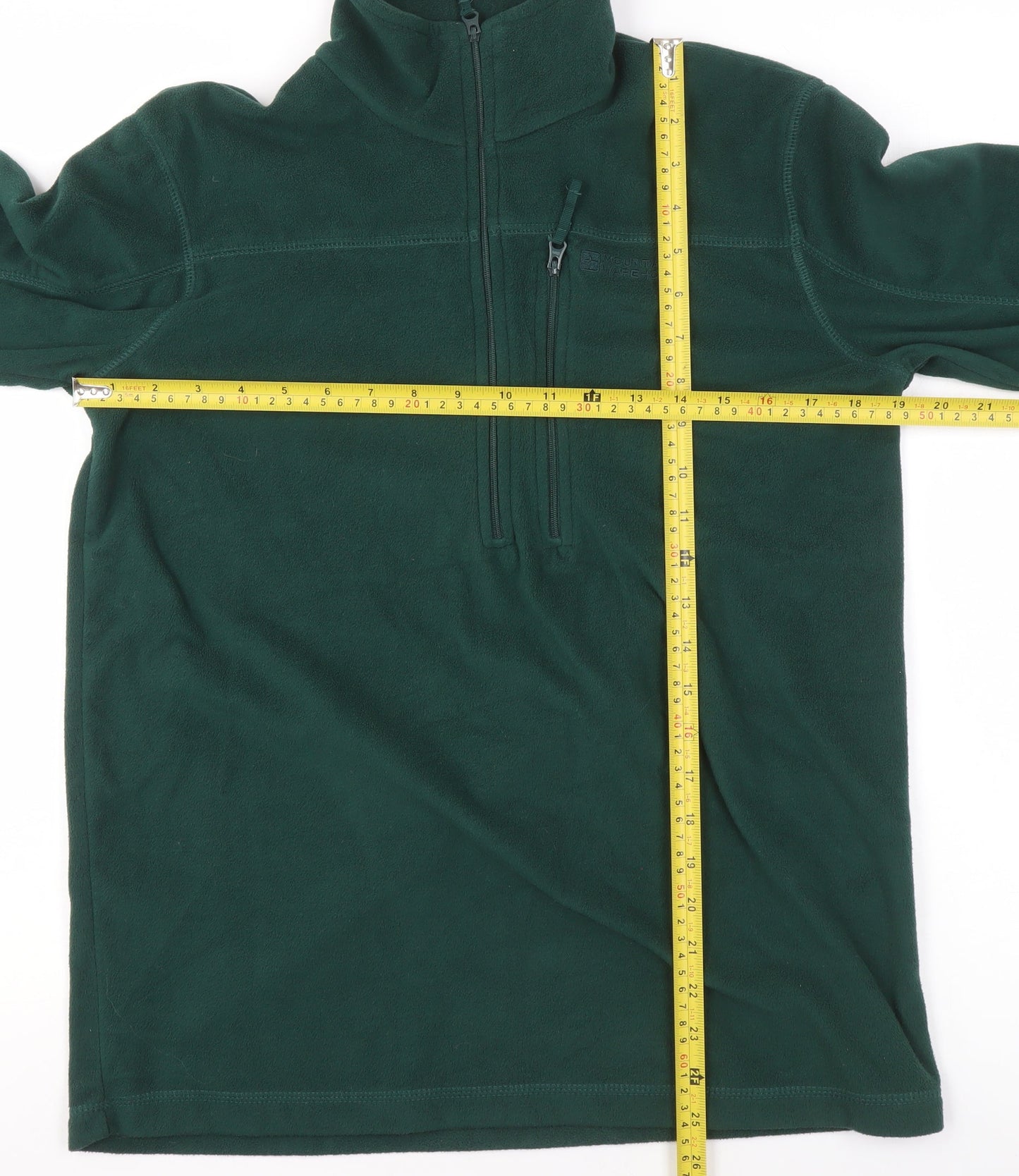 Mens UK XS Regular Mountain Warehouse Green Pullover Sweatshirt