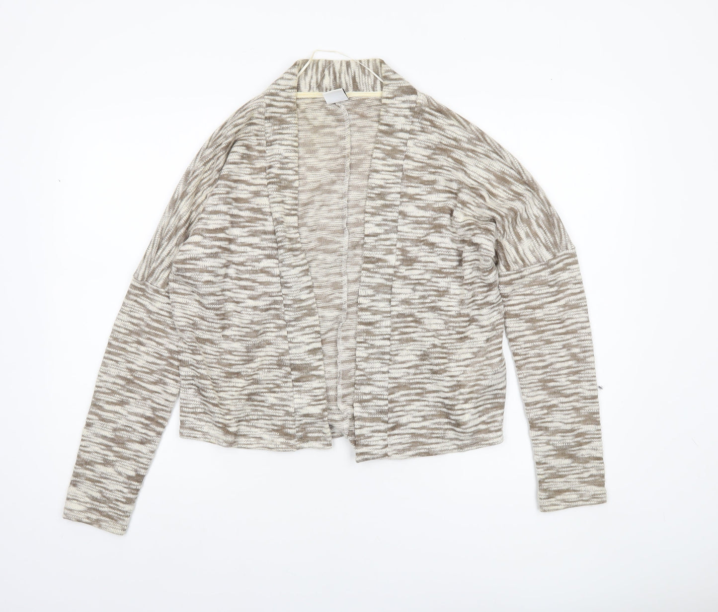 Vero Moda Women's Beige Knit Open Cardigan Size S