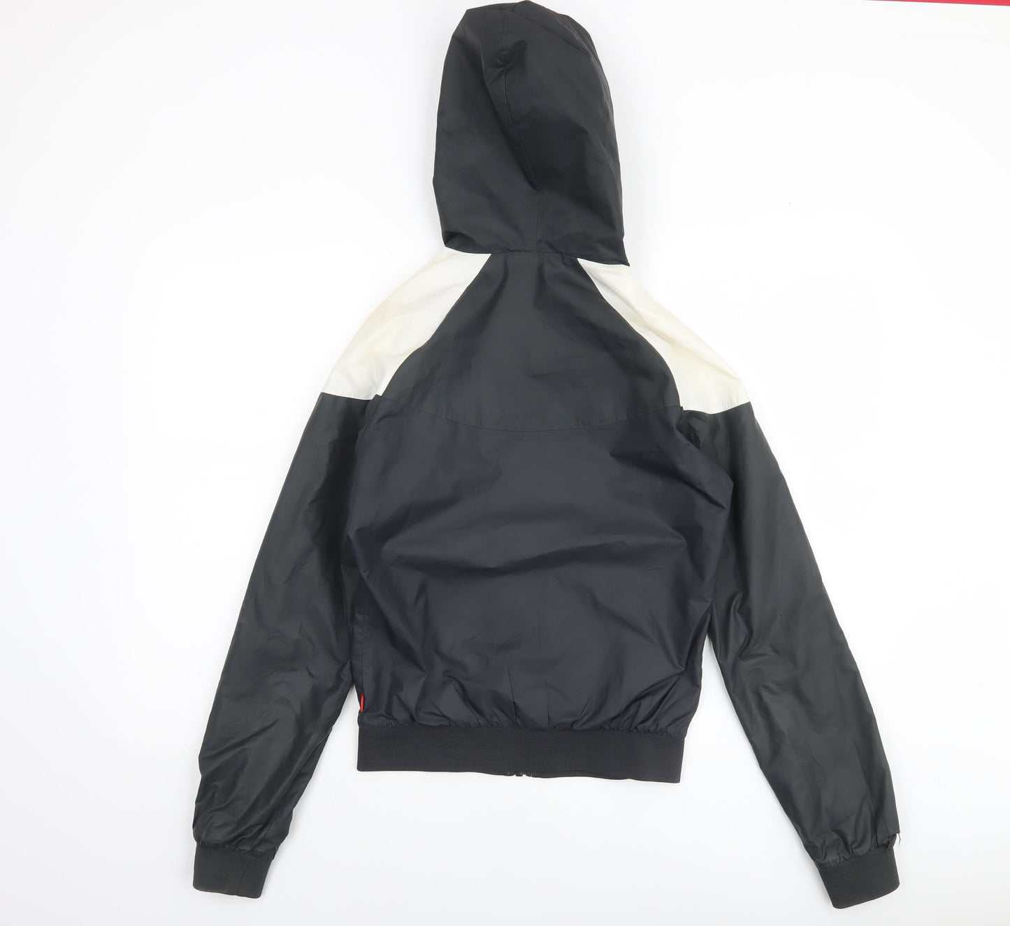 Nike Women's Black Hooded Windbreaker Jacket Size S
