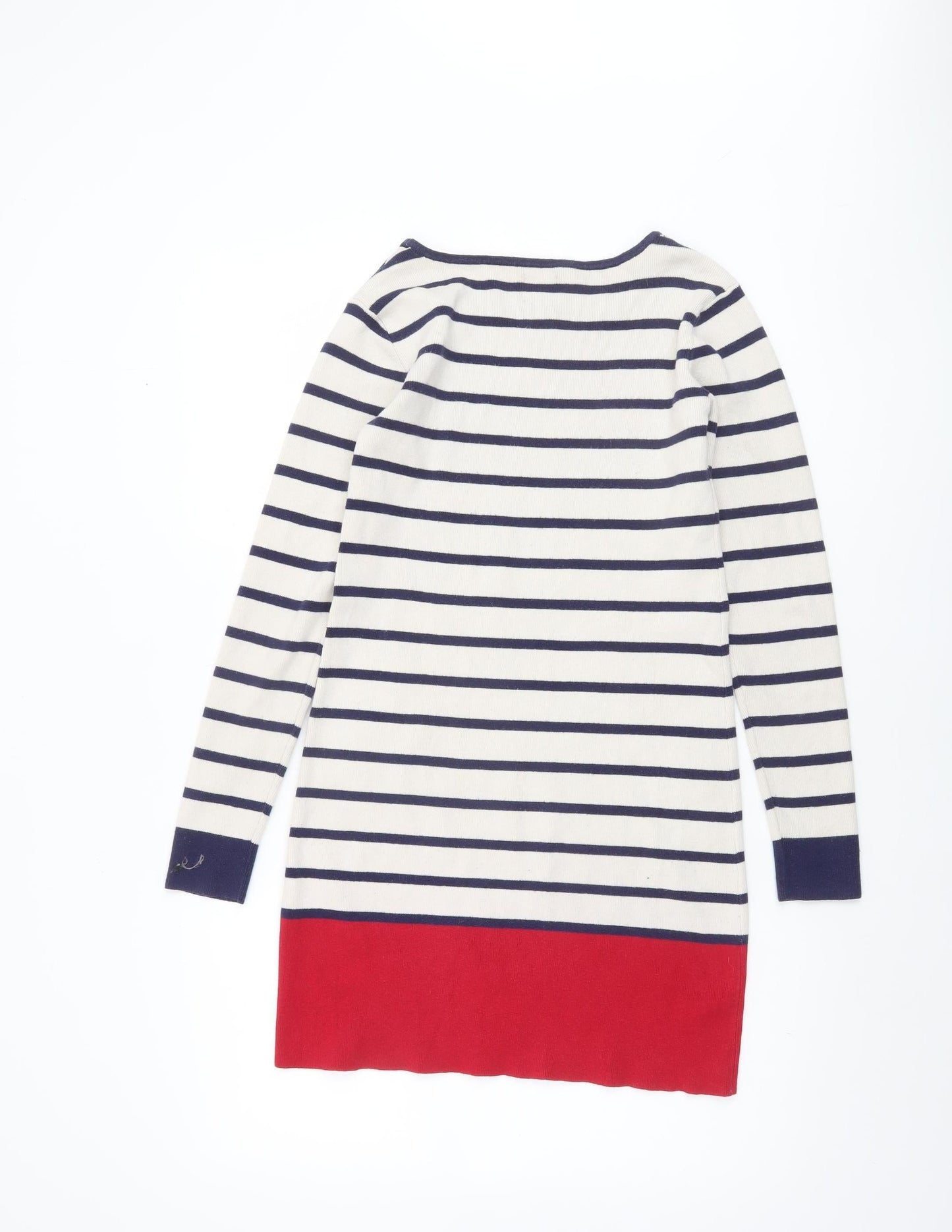 Womens UK 8 Regular Joules Multicoloured Tunic Tight-Knit