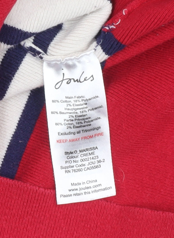 Womens UK 8 Regular Joules Multicoloured Tunic Tight-Knit