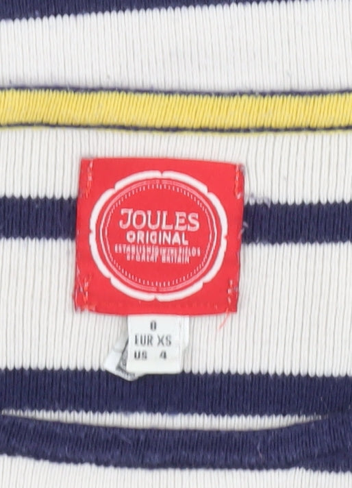 Womens UK 8 Regular Joules Multicoloured Tunic Tight-Knit