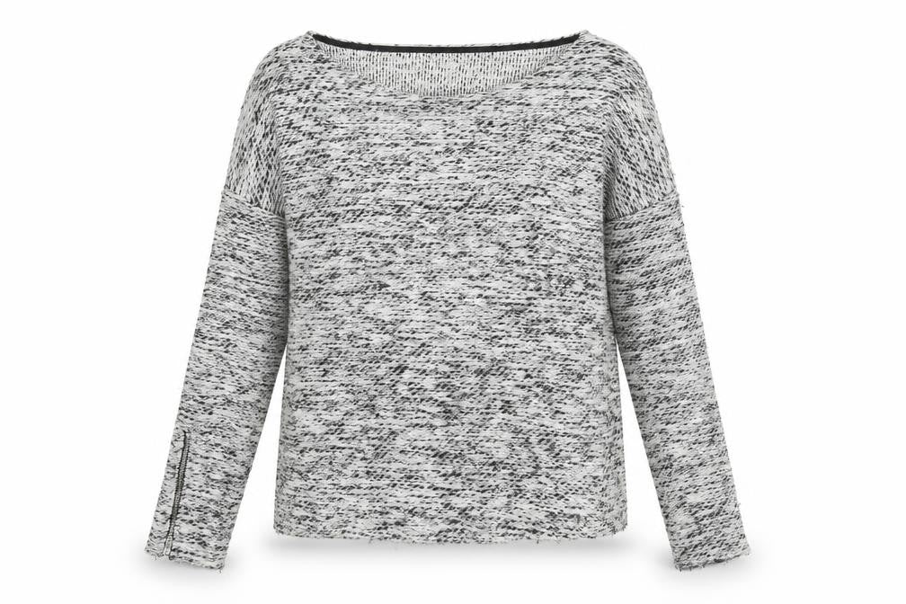 Marks and Spencer Women’s Grey Open-Knit Pullover Jumper Size 12