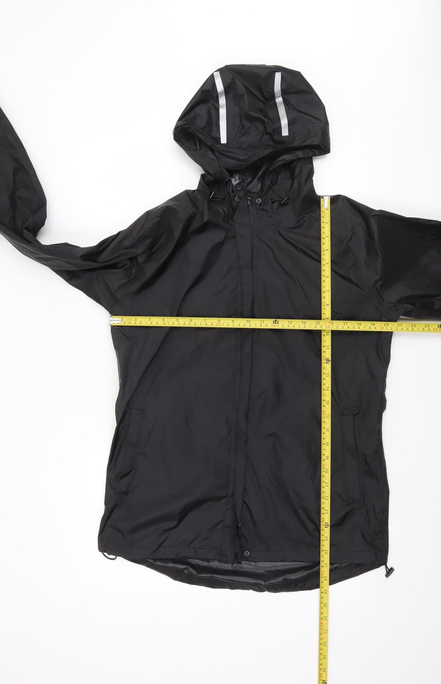 RockBros Men's Black S Waterproof Cycling Rain Jacket Hooded