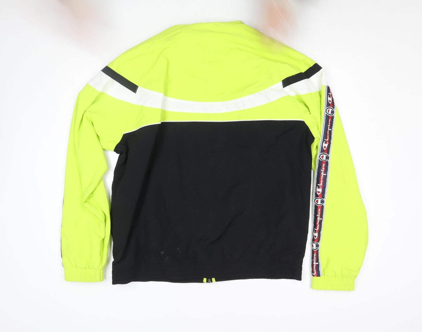 Champion Men's Multicoloured L Track Jacket Lightweight Polyester