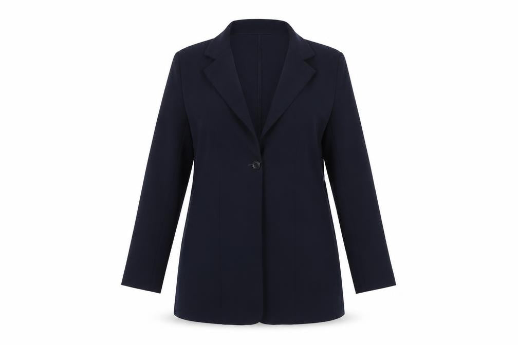 Marks and Spencer Women's Black Size 12 Single-Breasted Blazer