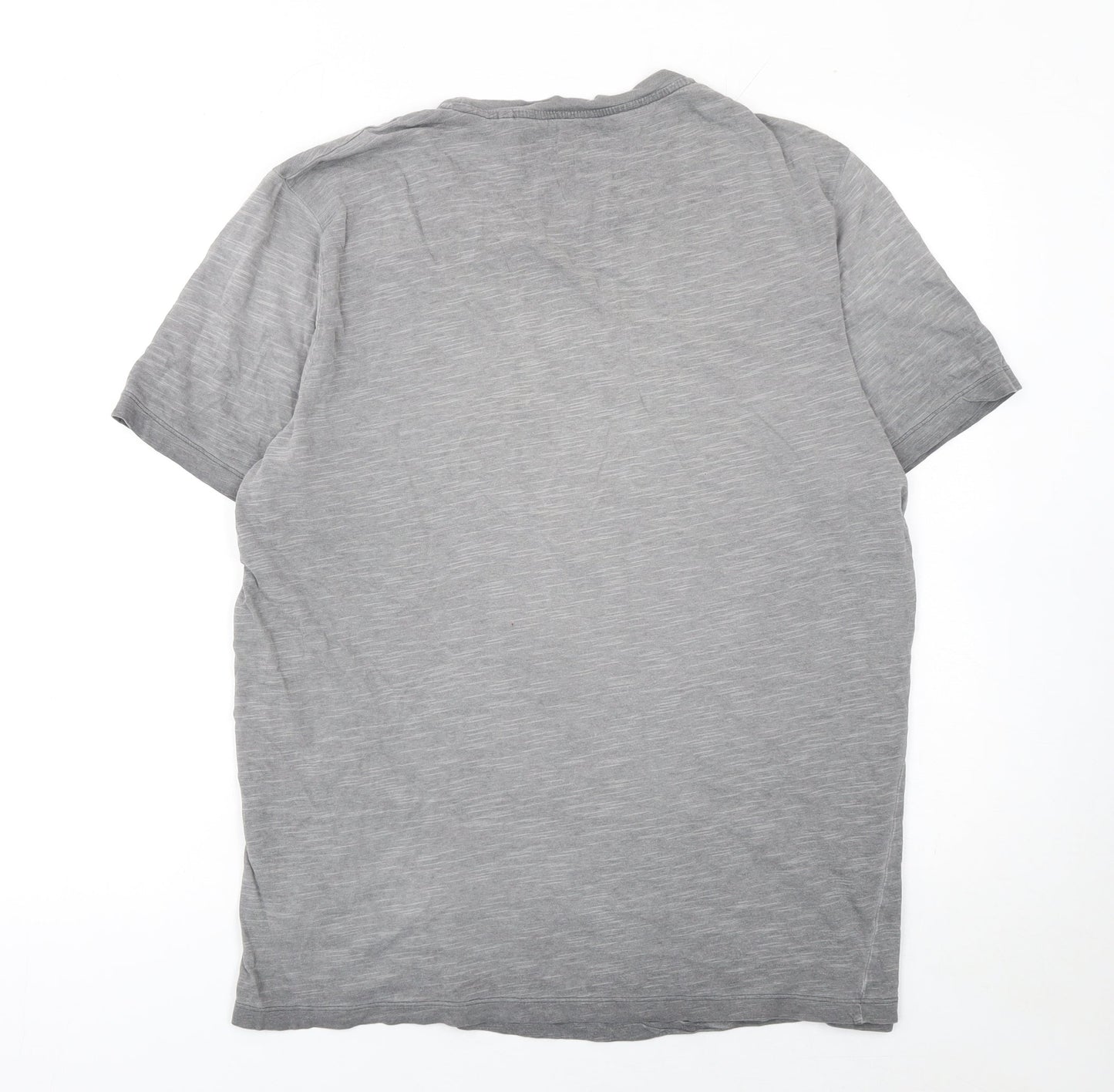 Jack Daniel's Men's Grey Graphic T-Shirt Size L Regular Fit