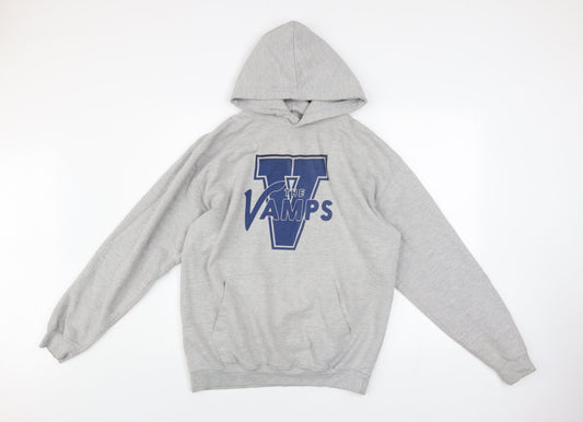 AWDis Women’s Grey The Vamps Pullover Hoodie Size L