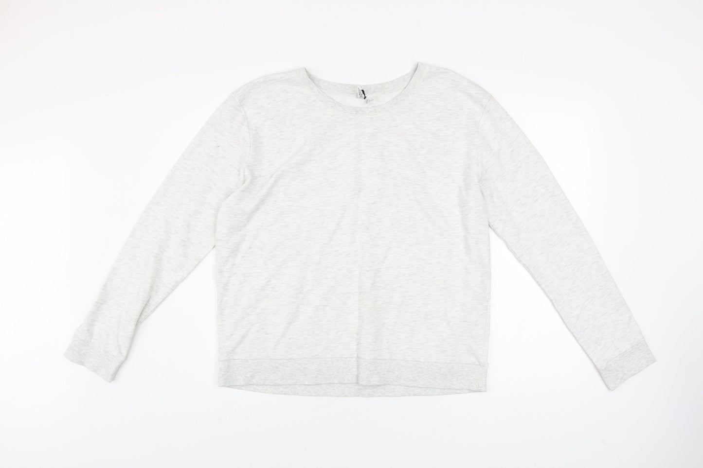 H&M Divided Men’s Grey Crew Neck Long Sleeve Pullover Sweatshirt L