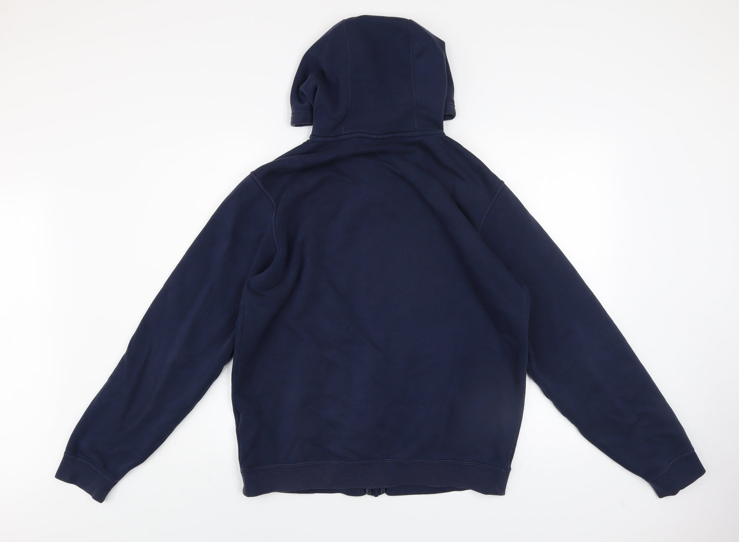 Nike Men's Blue M Full Zip Hooded Basic Jacket