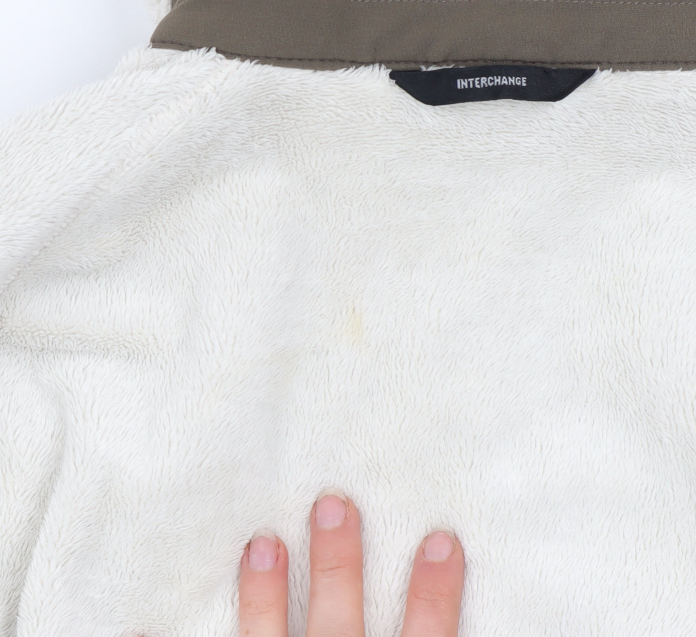 Columbia Women’s Ivory Fleece Jacket M Interchange Full Zip Outdoor