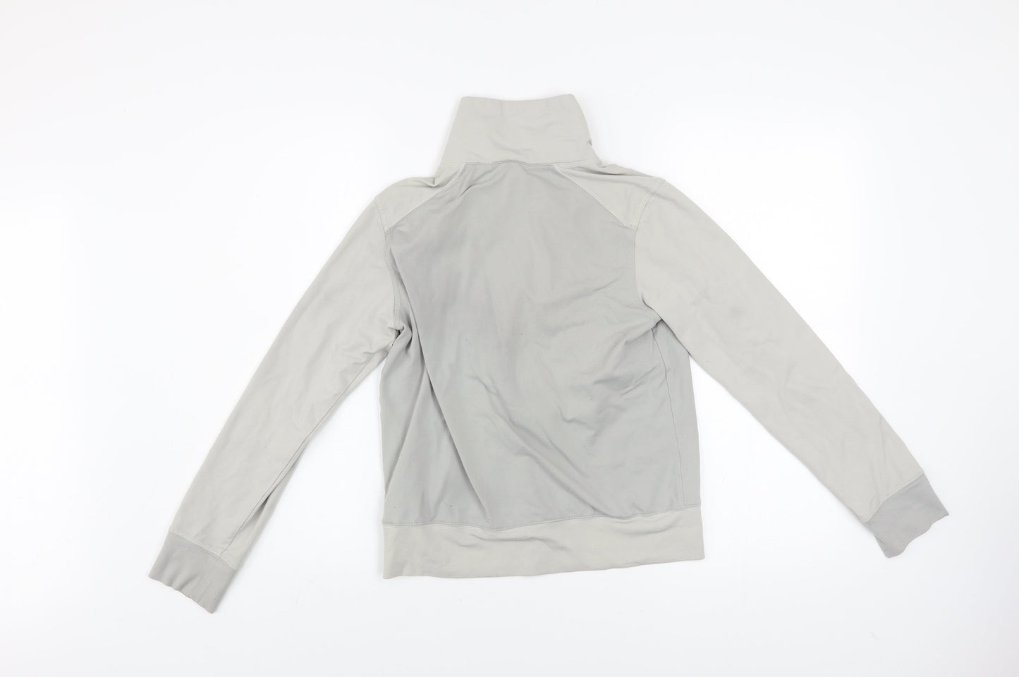 Adidas Women’s Grey 1/4 Zip Pullover Sweatshirt Size 10