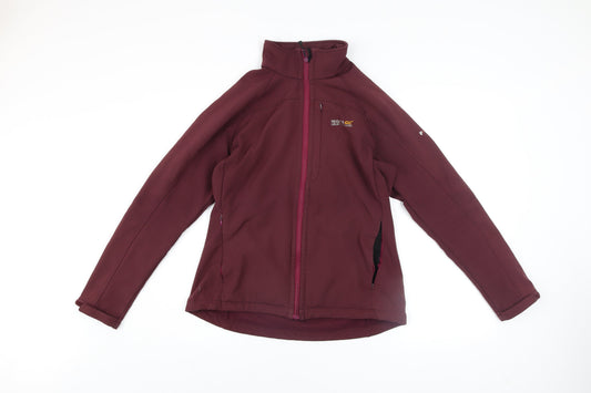 Womens UK Size 12 Regular Regatta Purple Polyester Blend Jacket