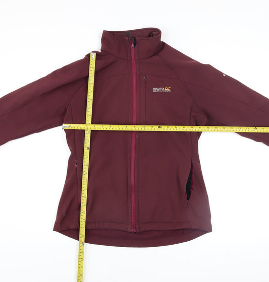 Womens UK Size 12 Regular Regatta Purple Polyester Blend Jacket
