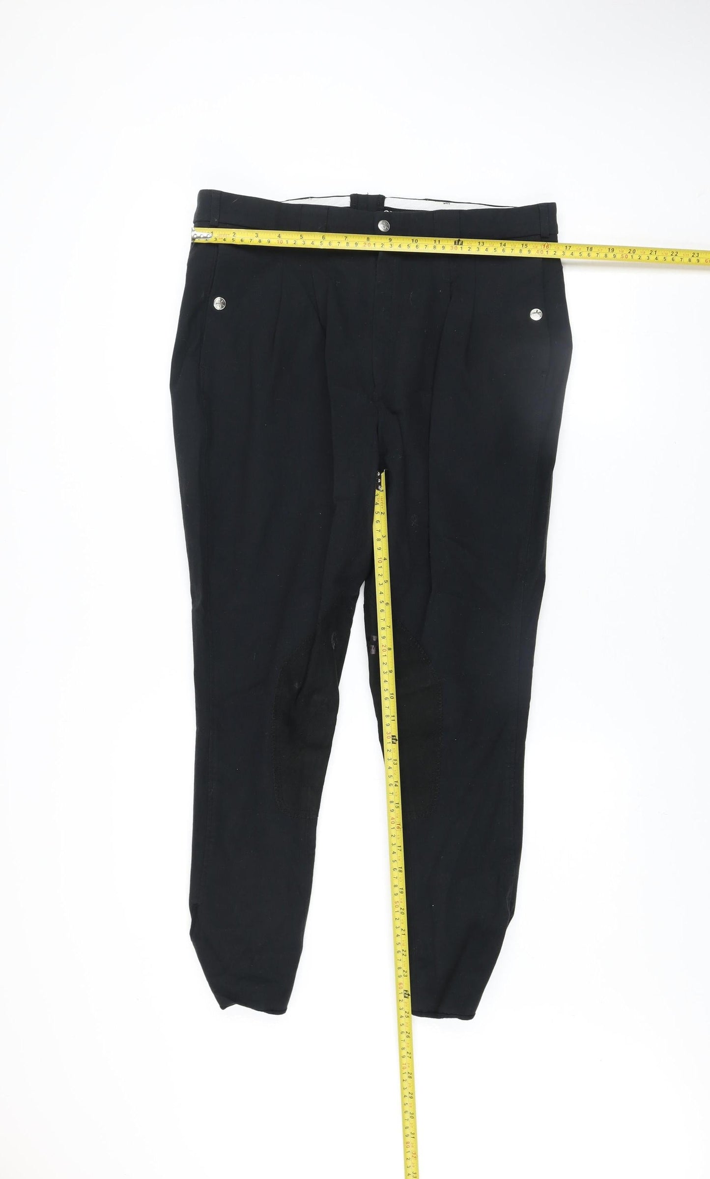 Pikeur Men's Black Riding Trousers Jupiter Slim Fit Stretch 38W