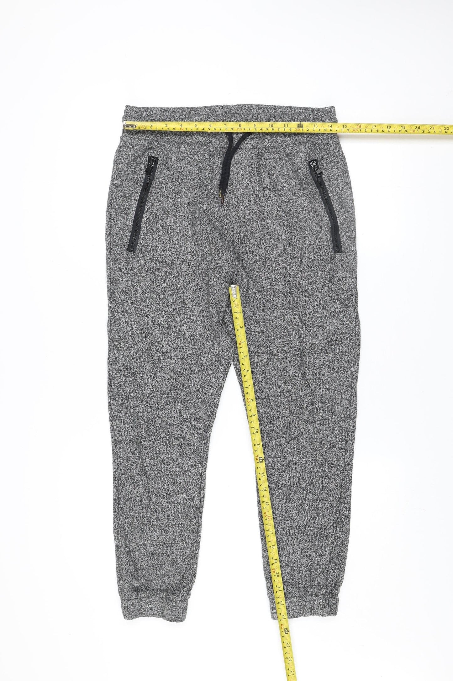 Topman Men's Grey Jogger Sweatpants Size S Regular Fit Activewear