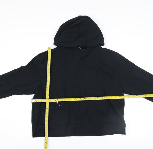 Womens UK XL Regular PUMA Black Pullover Hoodie