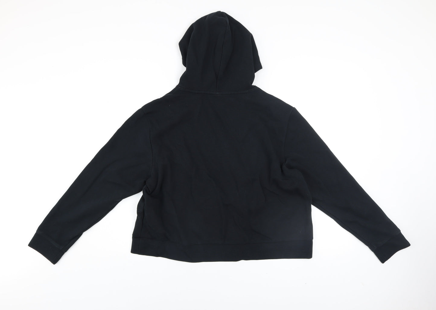 Womens UK XL Regular PUMA Black Pullover Hoodie
