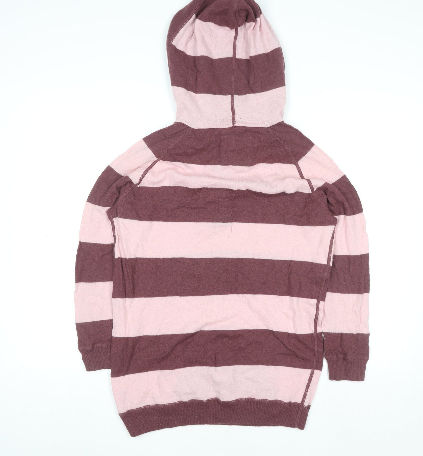 Womens UK 14 Regular Jack Wills Multicoloured Henley Hoodie