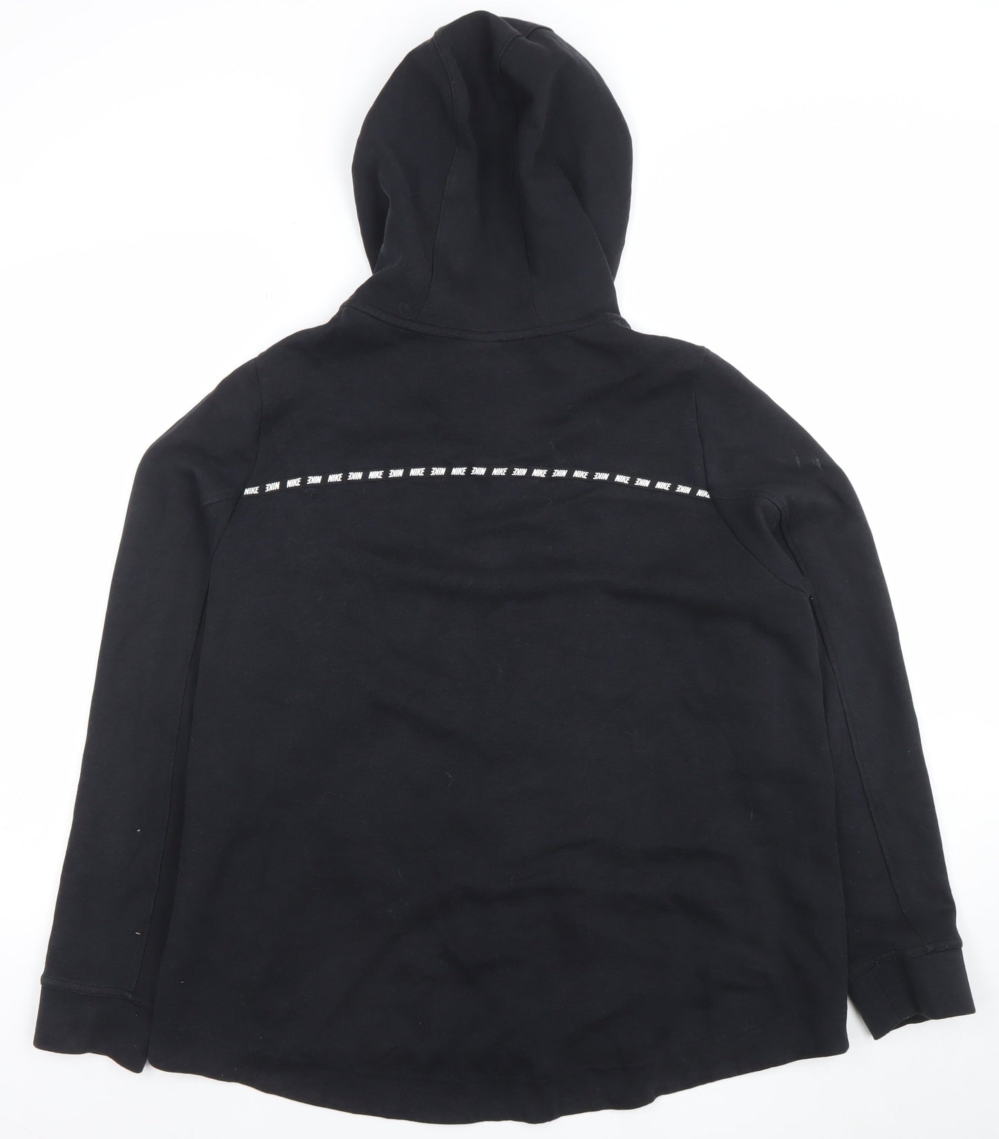 Nike Men's Black Full Zip Hoodie L Fleece Sportswear