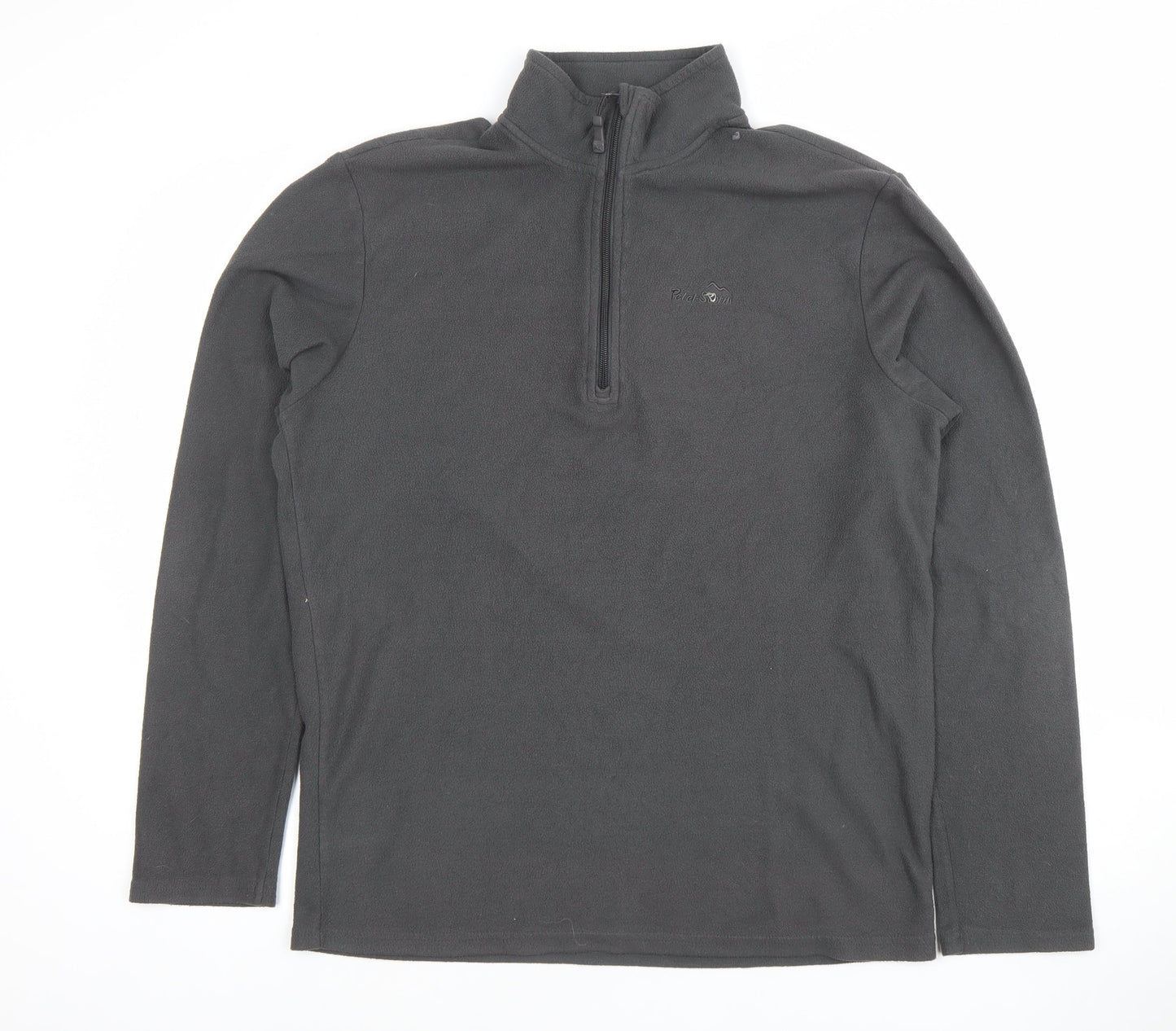 Mens UK M Regular Peter Storm Black Pullover Sweatshirt