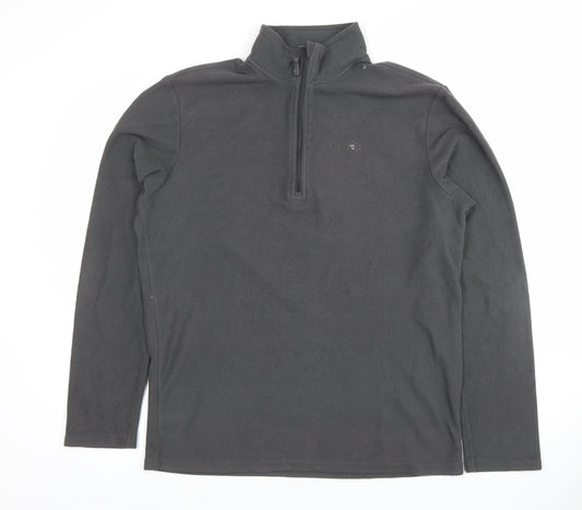 Mens UK M Regular Peter Storm Black Pullover Sweatshirt