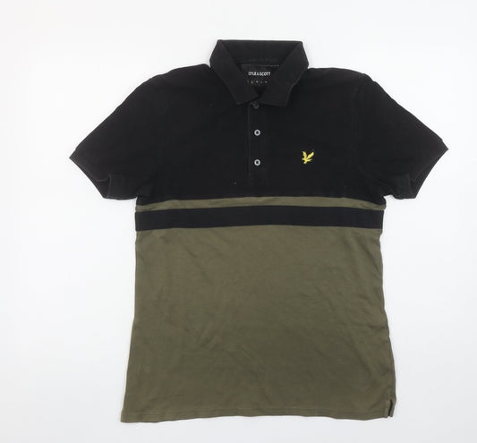 Lyle & Scott Men's Multicoloured Cotton Polo Shirt Size S