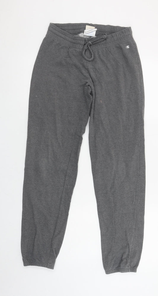 Champion Women's Grey Heritage Fit Jogger Trousers Size S