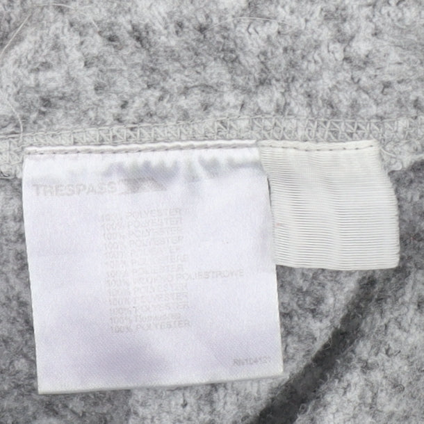Womens UK Size 12 Regular Trespass Grey Polyester Jacket