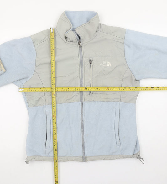 The North Face Womens Grey Fleece Softshell Jacket Size L