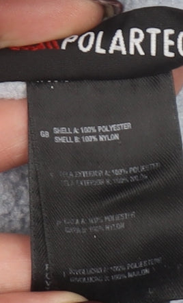 The North Face Womens Grey Fleece Softshell Jacket Size L