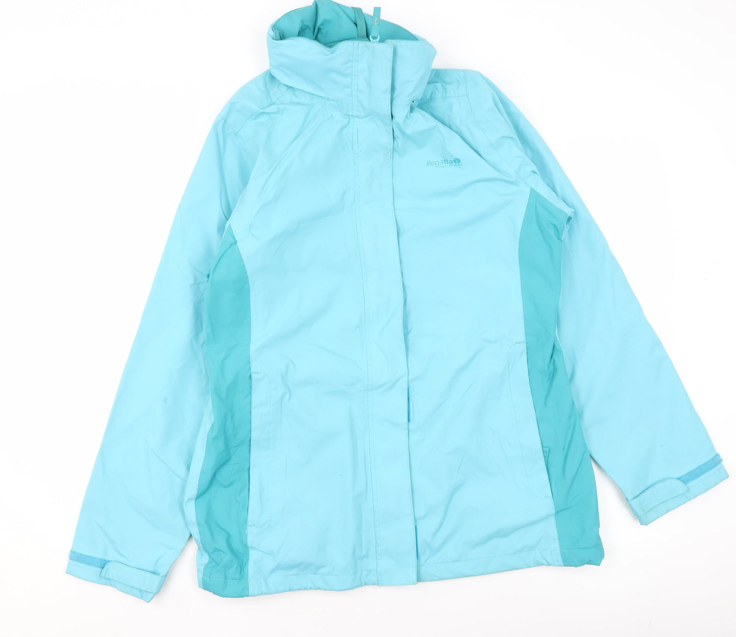 Womens UK Size 14 Regular Regatta Blue Polyester Jacket