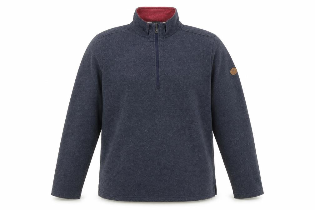 Mens UK L Regular Trespass Blue Pullover Sweatshirt