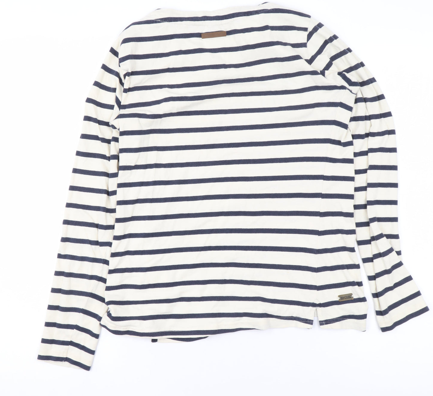 Womens UK Size 10 Regatta Blue 100% Cotton T-Shirt