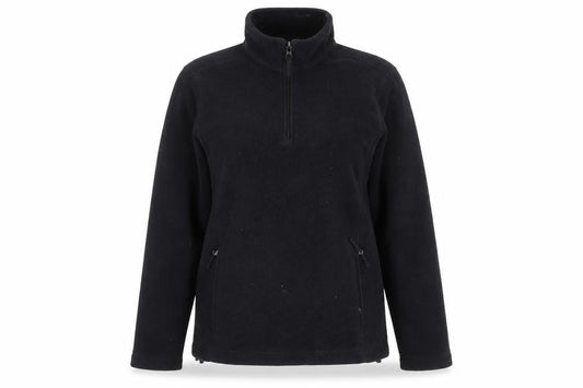 Womens UK 10-12 Regular Lands' End Black Pullover Sweatshirt