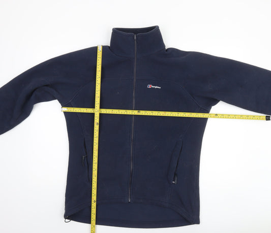 Berghaus Women's Blue Fleece Full Zip Outdoor Jacket Size 14