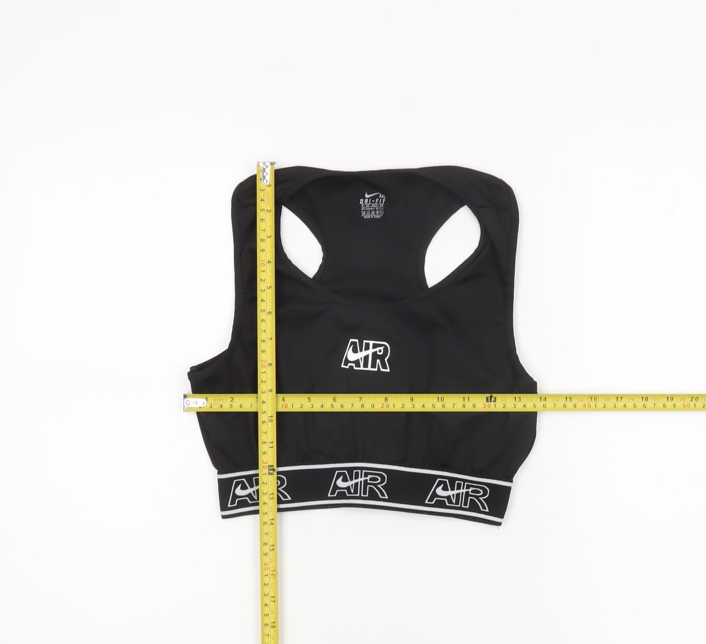 Nike Women Black Dri-FIT AIR XXL Sports Bra High Support