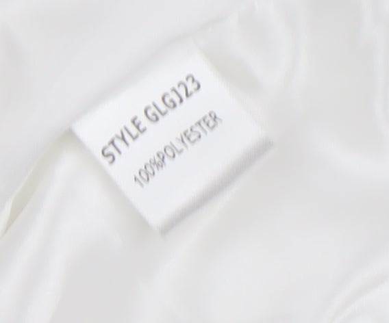 Gold by Michael H Women's White Size 12 Tailored Blazer Jacket