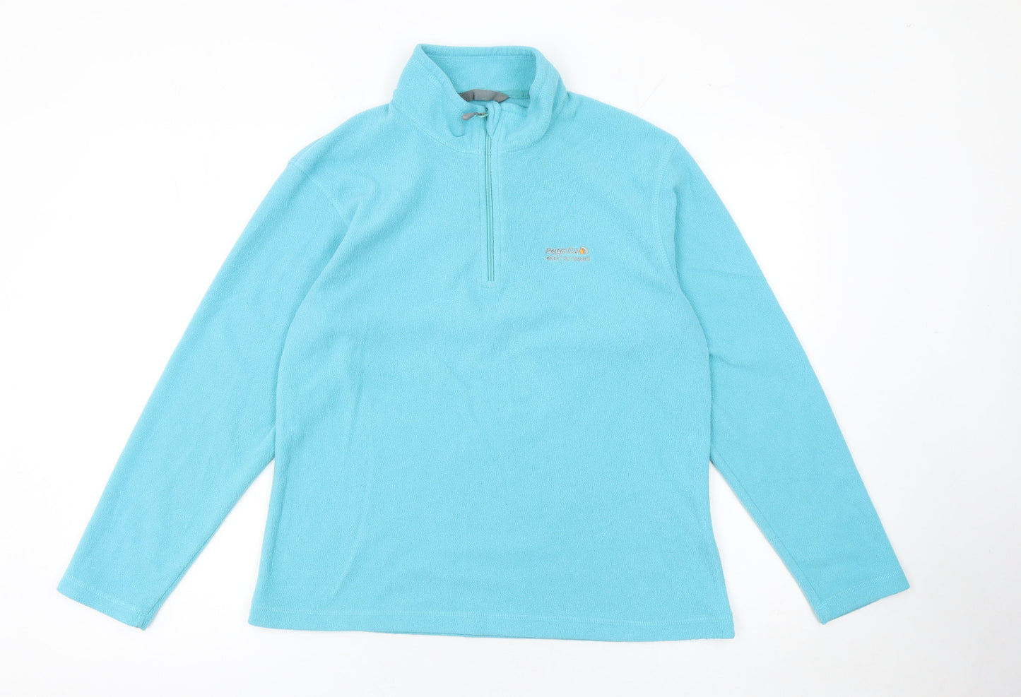 Womens UK 14 Regular Regatta Blue Pullover Sweatshirt