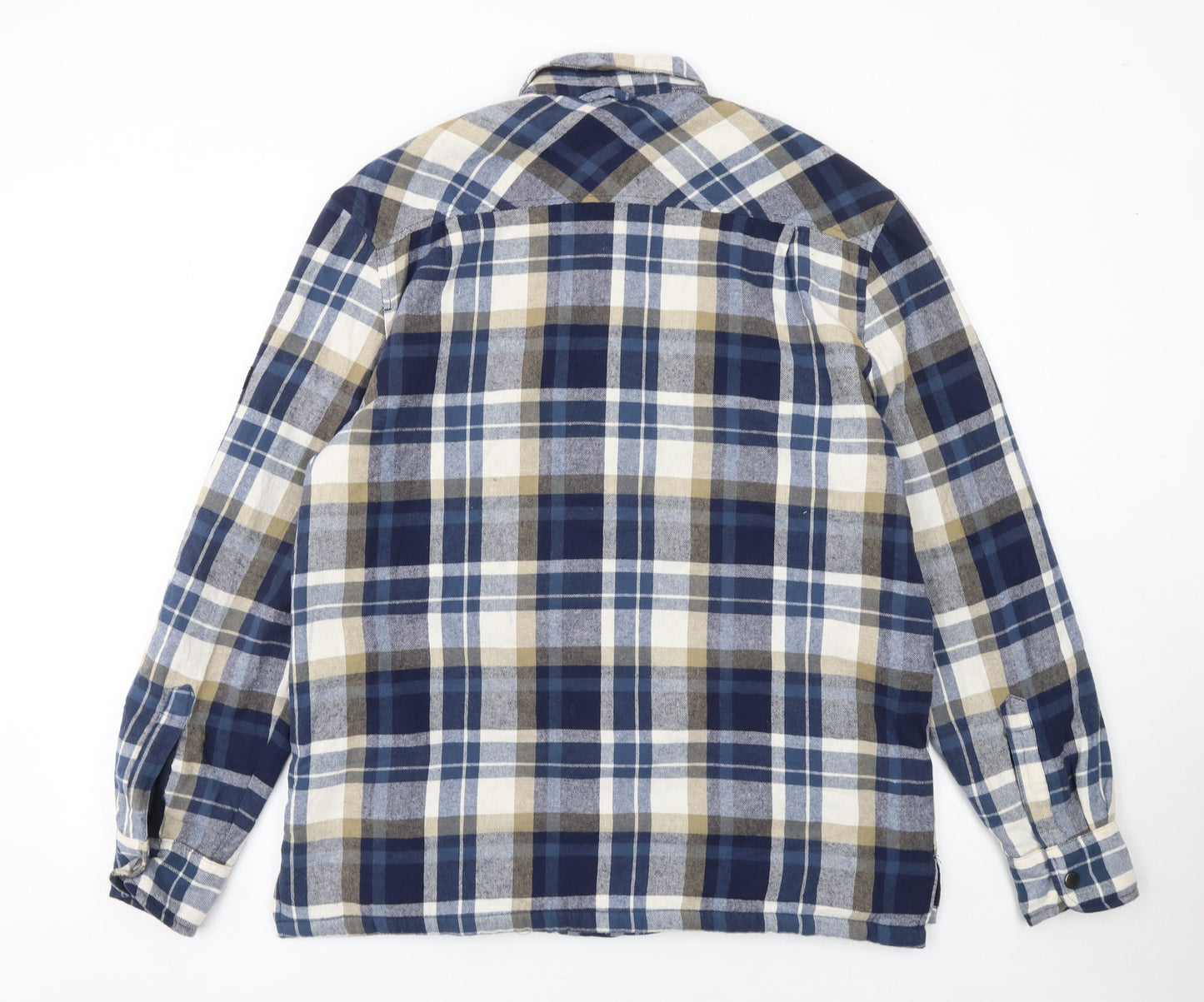 Regatta Great Outdoors Men's Blue Checked Long Sleeve Cotton Shirt L