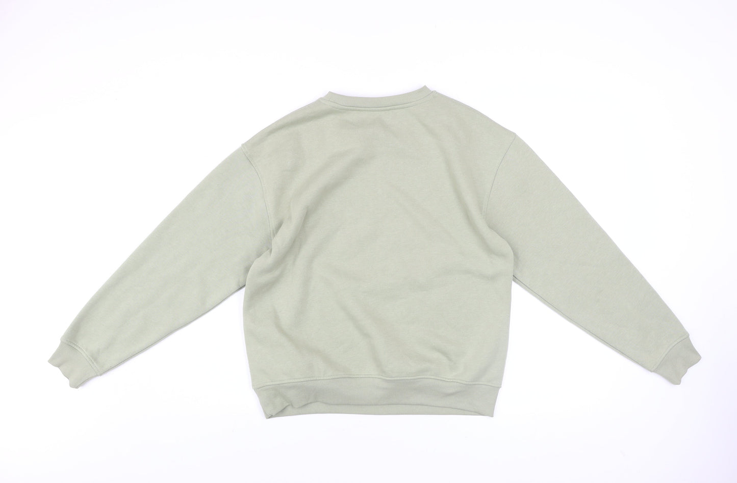 Dunnes Stores Womens Light Green Pullover Sweatshirt Small Crew Neck